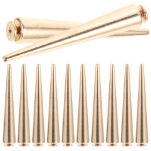90Pcs Golden Decorative Rivets Kit for DIY Punk Bags Shoes Jackets