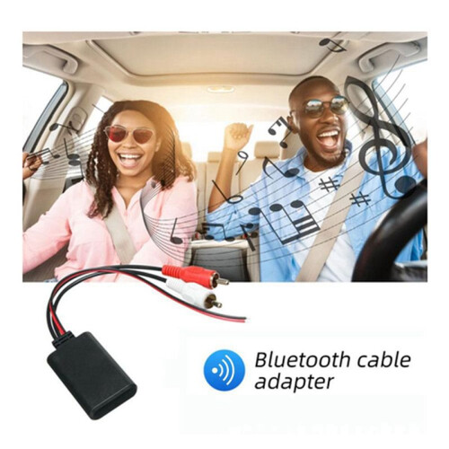 Universal Car RCA USB Adapter Wireless  Receiver Home Media AUX  Audio Device Audio Cable 2