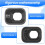 Para    3 Pro Gimbal Camera Lens Front Shell Portable Drone Repair Parts Replacement 4