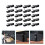 80Pcs Professional Adjustable Backpack Buckles for Outdoor Accessories 9