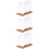 6Pcs Acrylic Sign Holders with Wood Base Clear Display Stands 8