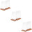 6Pcs Acrylic Sign Holders with Wood Base Clear Display Stands 9