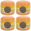 4Pcs Small Pet Ceramic Hamster Nest Cooling Shape 6