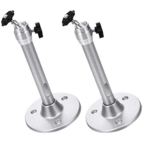 8Pcs Outdoor Aluminum Projector Ceiling Mount Stand Adjustable Angle