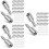 360Pcs Cabinet Shelf Pins Self Tapping Silver Iron Pegs for Home Use 7