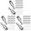360Pcs Cabinet Shelf Pins Self Tapping Silver Iron Pegs for Home Use 2