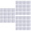 60Pcs Plastic Puzzle Ironing Papers Transparent DIY Crafts Kids Tool 5