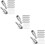 360Pcs Cabinet Shelf Pins Self Tapping Silver Iron Pegs for Home Use 9