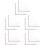 10Pcs Multi Acrylic Bathroom Splash Guards for Bathtub and Washbasin 8