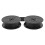 1Pack Typewriter Ribbon Twin Spool Typewriter Ribbon Ink Twin Spool Pack Ink Replacement Part for Most Typewriter(Black) 1