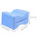 2Pcs Blue Sponge Knee Pillows Bedsore Cushion for Home Use 11