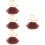 4Sets Realistisch Accessoires Met Hoofdband En 7