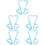 5Pcs Lightweight Roller Skate Accessories Polyester Cotton Straps 8
