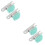 4Pcs Practical Metal Recorder Head Cassette Deck Accessory 8
