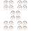 20Pcs Assorted Color Silicone Earring Backs for Studs Durable Stoppers 9