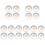20Pcs Assorted Color Silicone Earring Backs for Studs Durable Stoppers 4
