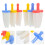 12Pcs Plastic Ice Cream Mold Set Reusable DIY Molds Home Use 10