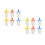 12Pcs Plastic Ice Cream Mold Set Reusable DIY Molds Home Use 3