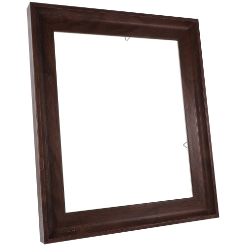 4Pcs Practical Coffee Wood Floating Frames for Wall Art 2