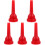 5Pcs Red Plastic Trombone Mouthpiece Replacement for Beginner to Pro 4
