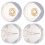20Pcs Assorted Color Silicone Earring Backs for Studs Durable Stoppers 1