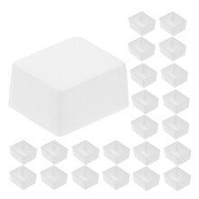 300Pcs White Plastic Empty Paint Half Pans for Watercolor Acrylic Art