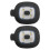 2Pcs USB Rechargeable Light for LED Beanie Hat,Replaceable Headlamp Cap DIY Hat Light for Men and Women 1