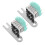 4Pcs Practical Metal Recorder Head Cassette Deck Accessory 2