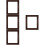 4Pcs Practical Coffee Wood Floating Frames for Wall Art 9
