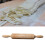 2Pcs Wood Embossed Rolling Pin Non-Slip Grip for Bakery Pastry 11