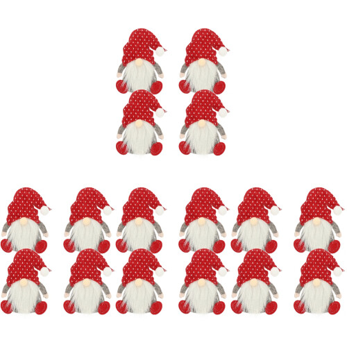 16Pcs Multi Felt Christmas Cutlery Bags Fork Spoon Holders 2