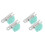 4Pcs Practical Metal Recorder Head Cassette Deck Accessory 4