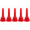 5Pcs Red Plastic Trombone Mouthpiece Replacement for Beginner to Pro 10