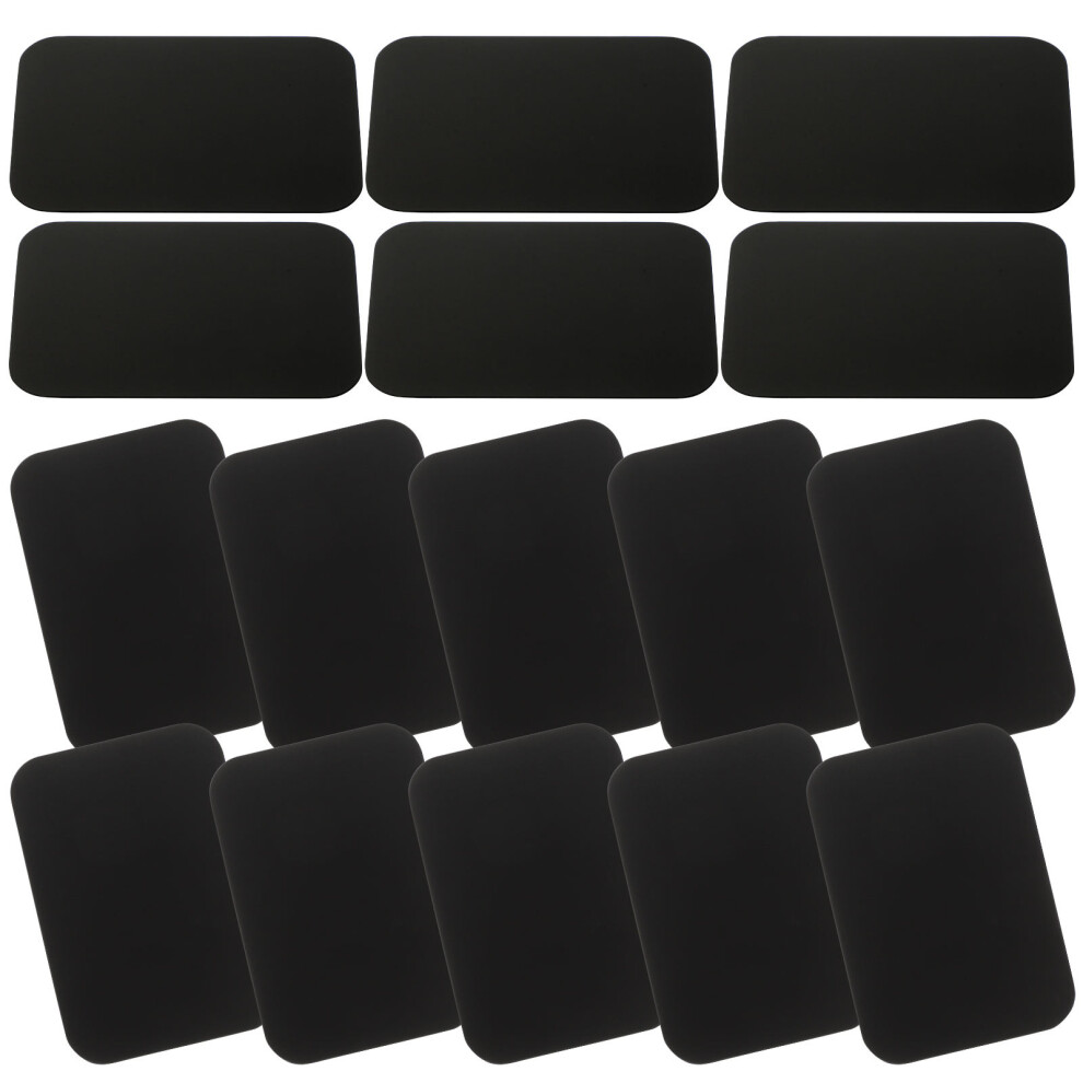48Pcs Compact Metal Phone Magnet Stickers For Car Mount Black 3032998170714