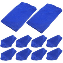 40Pcs Polyester Pool Skimmer Sock Blue Filter Net for Swimming Pools