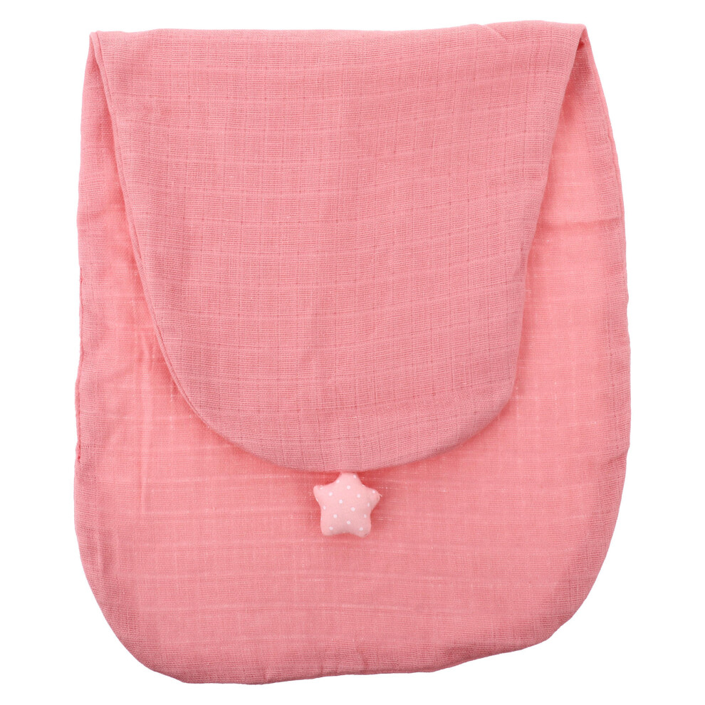 2Pcs Cotton Infant Burp Cloths Sweat Absorbent Baby Towels Pink Iplusmile