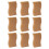 45Pcs Household Khaki Cleaning Sponge Compact Convenient Wok Scrubber 1