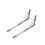 4Pcs Stainless Steel Folding Shelf Brackets Heavy Duty Wall Support 2