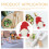 16Pcs Multi Felt Christmas Cutlery Bags Fork Spoon Holders 10