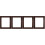 4Pcs Practical Coffee Wood Floating Frames for Wall Art 6