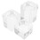 6Pcs Crystal Tealight Candle Holders Small Decorative Candle Stands 1