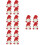 16Pcs Multi Felt Christmas Cutlery Bags Fork Spoon Holders 8