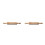 2Pcs Wood Embossed Rolling Pin Non-Slip Grip for Bakery Pastry 6