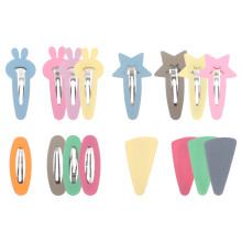 48Pcs Candy Color Hairpin Set Bright Barrettes for Girls Party Decor