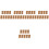 45Pcs Household Khaki Cleaning Sponge Compact Convenient Wok Scrubber 6