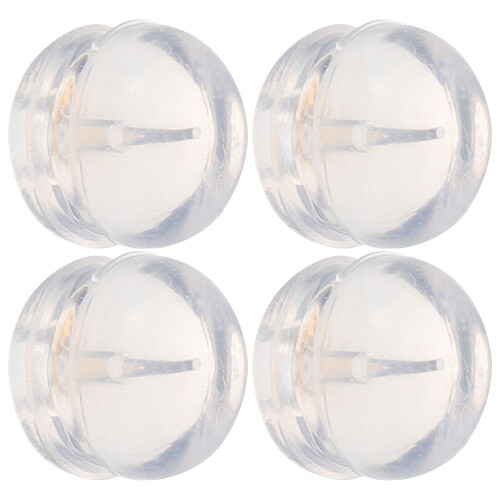 20Pcs Assorted Color Silicone Earring Backs for Studs Durable Stoppers 1