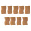 45Pcs Household Khaki Cleaning Sponge Compact Convenient Wok Scrubber 3