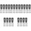 5Sets Easy Install Metal Ceiling Fan Balance Clips and Weights Kit 5
