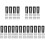 5Sets Easy Install Metal Ceiling Fan Balance Clips and Weights Kit 4