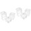 6Pcs Crystal Tealight Candle Holders Small Decorative Candle Stands 5